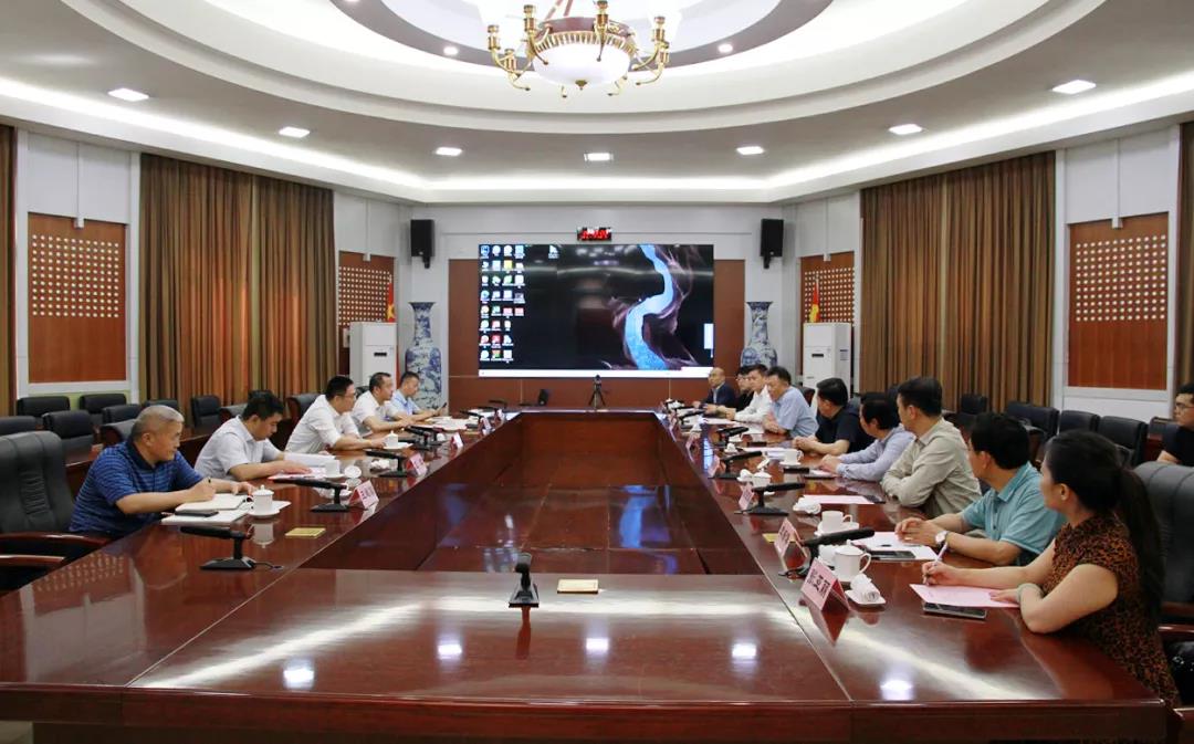 呂濤書記會見潤發集團、遠洋生態主要領導，三方初步達成了進一步投資歷城的多個合作項目